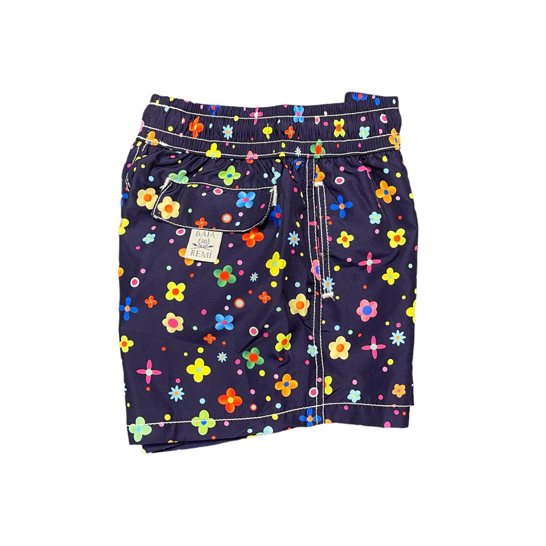 Costume a pantaloncino leggero tecnico fantasia DATTILOKFLOWERS BAIA 30 REMI