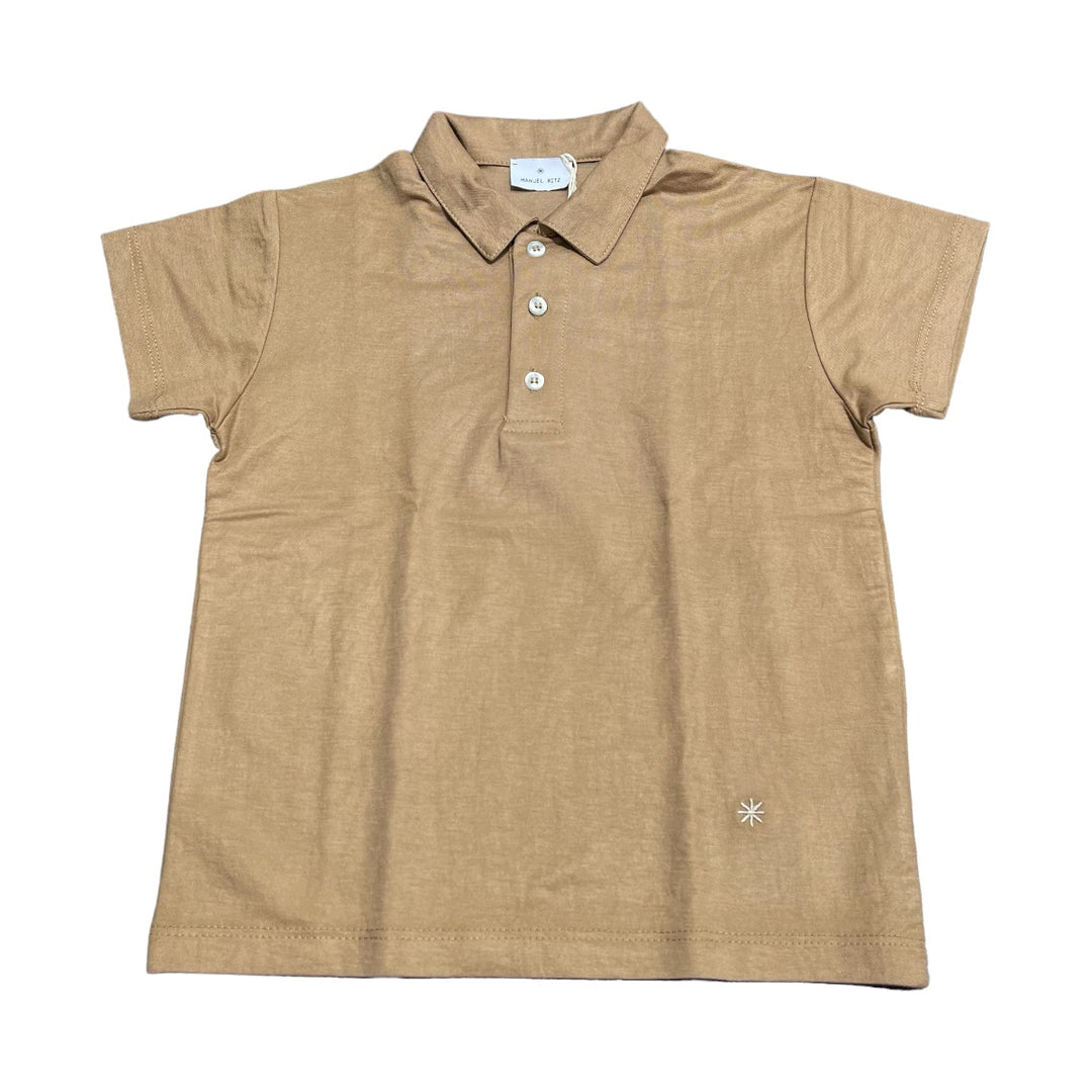 Polo in cotone con ricamo logo MR2456KCARA MANUEL RITZ