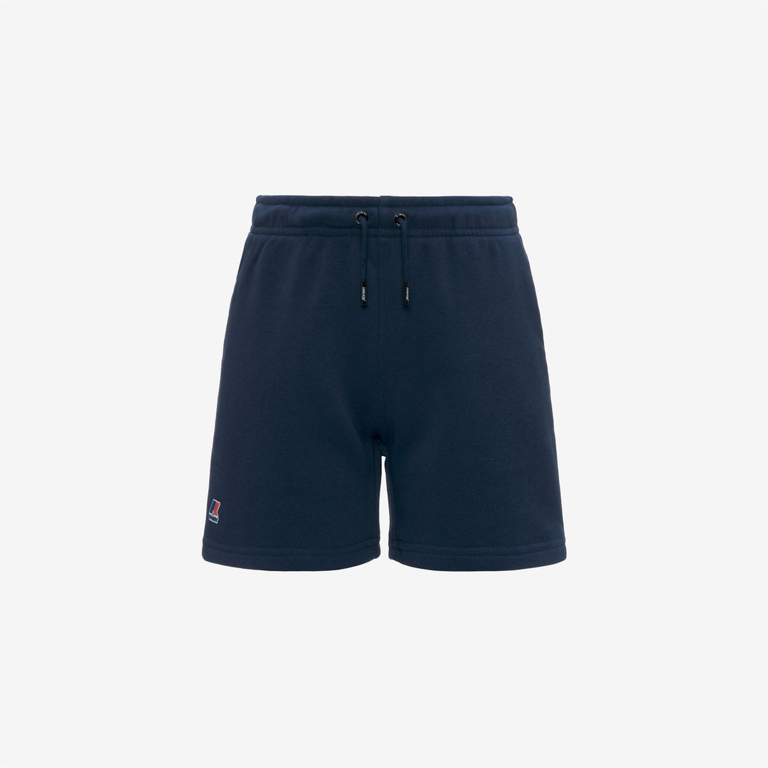 Bermuda da bambino Dorian in cotone garzato con logo K71434WJB67 K-WAY