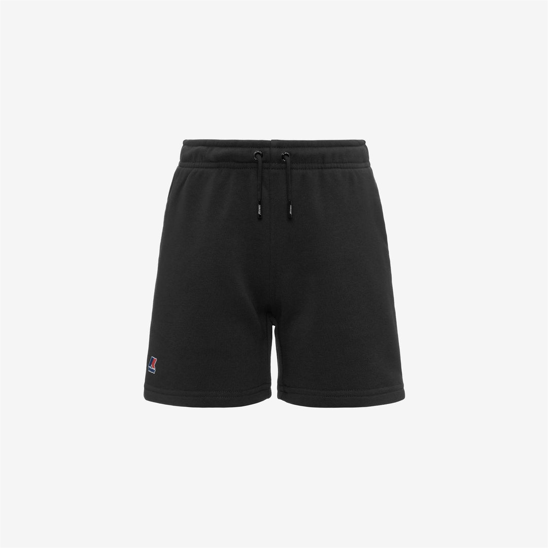Bermuda da bambino Dorian in cotone garzato con logo K71434WJUSY K-WAY