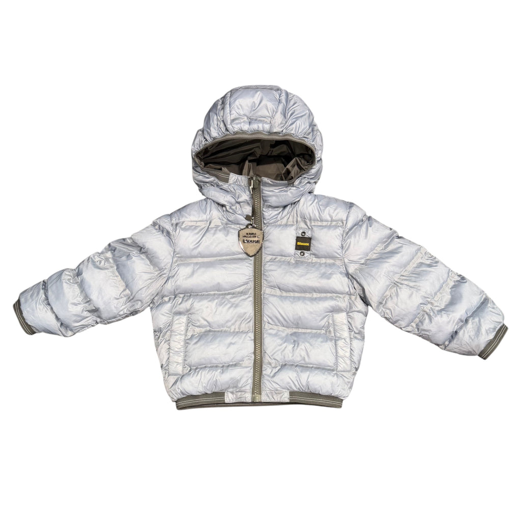 Giubbino da bambino Donald reversibile in tessuto tecnico ed imbottitura in ecopiuma certificata 