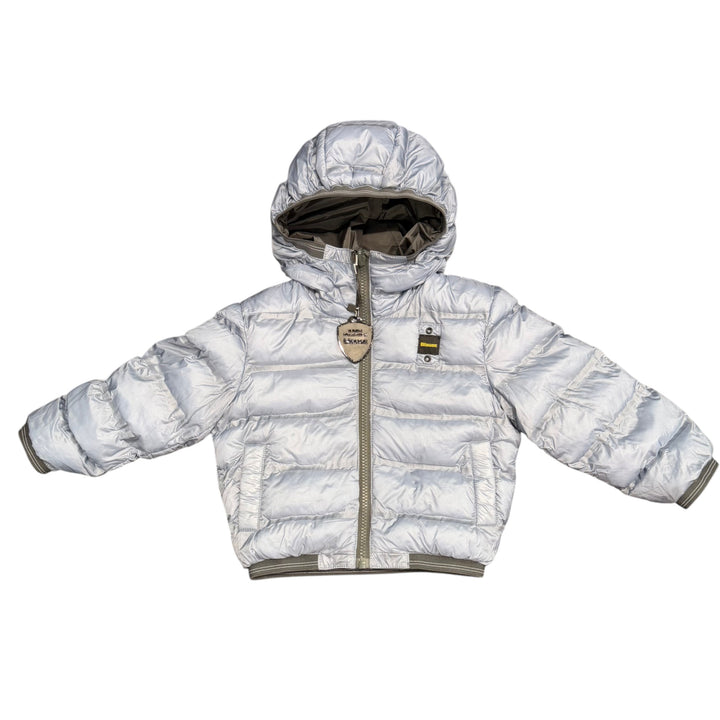Giubbino da bambino Donald reversibile in tessuto tecnico ed imbottitura in ecopiuma certificata 