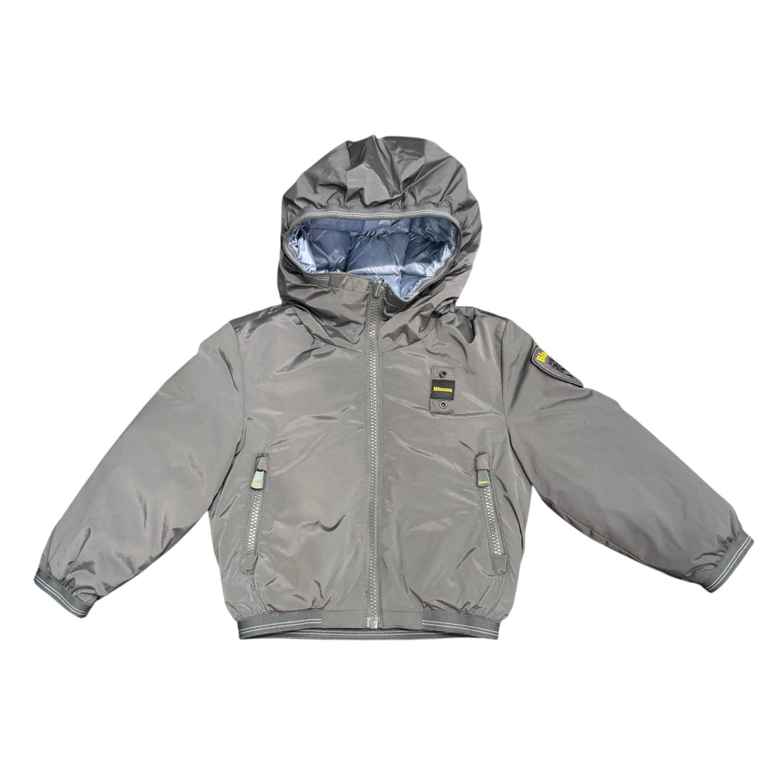 Giubbino da bambino Donald reversibile in tessuto tecnico ed imbottitura in ecopiuma certificata 