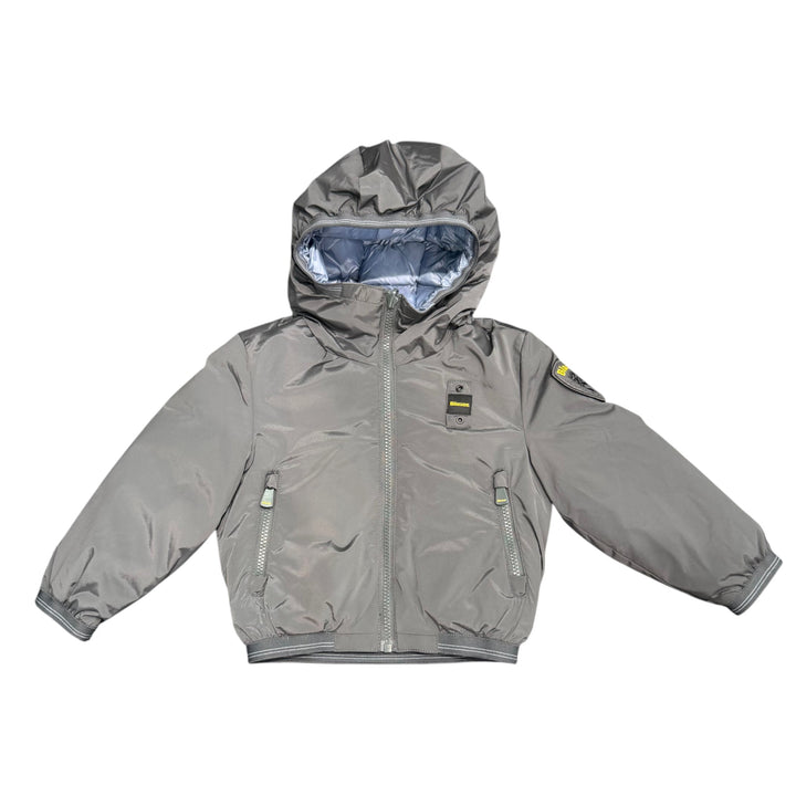 Giubbino da bambino Donald reversibile in tessuto tecnico ed imbottitura in ecopiuma certificata 