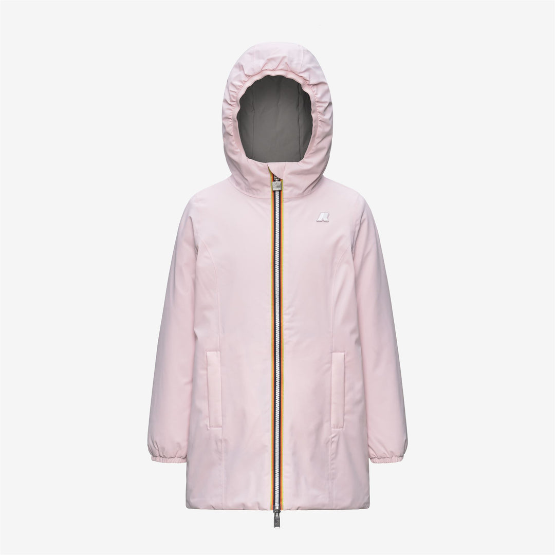 Giubbino da bambina Denise warm tecnico reversibile imbottito in ecopiuma 