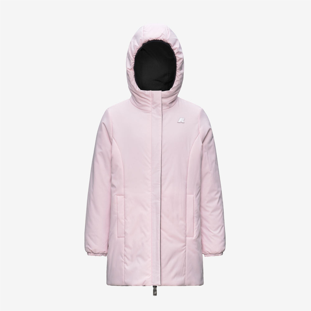 Giubbino da bambina Denise warm tecnico reversibile imbottito in ecopiuma 