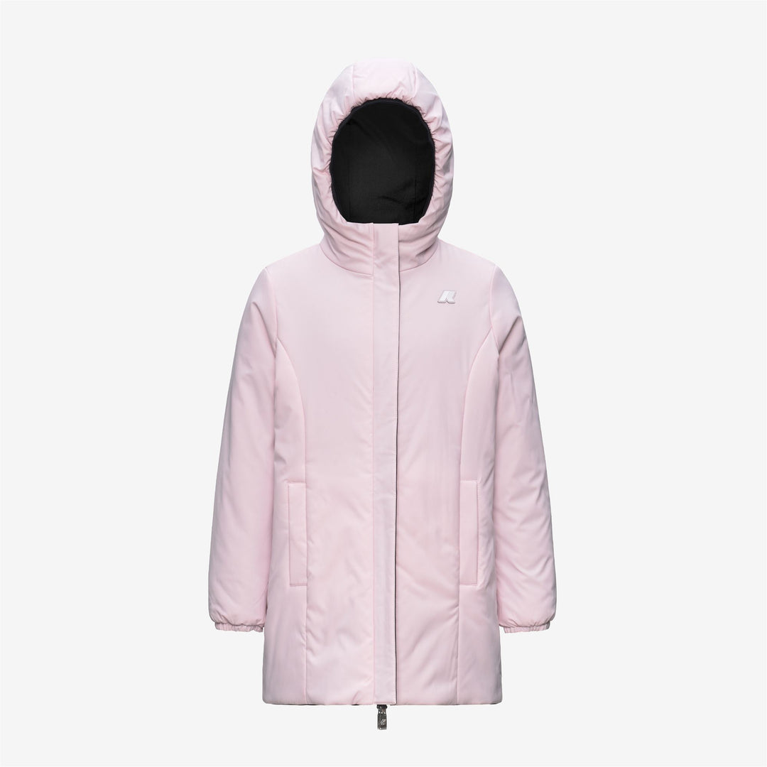 Giubbino da bambina Denise warm tecnico reversibile imbottito in ecopiuma 