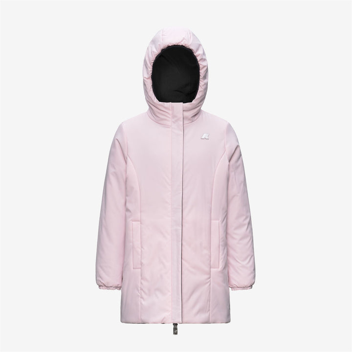 Giubbino da bambina Denise warm tecnico reversibile imbottito in ecopiuma 