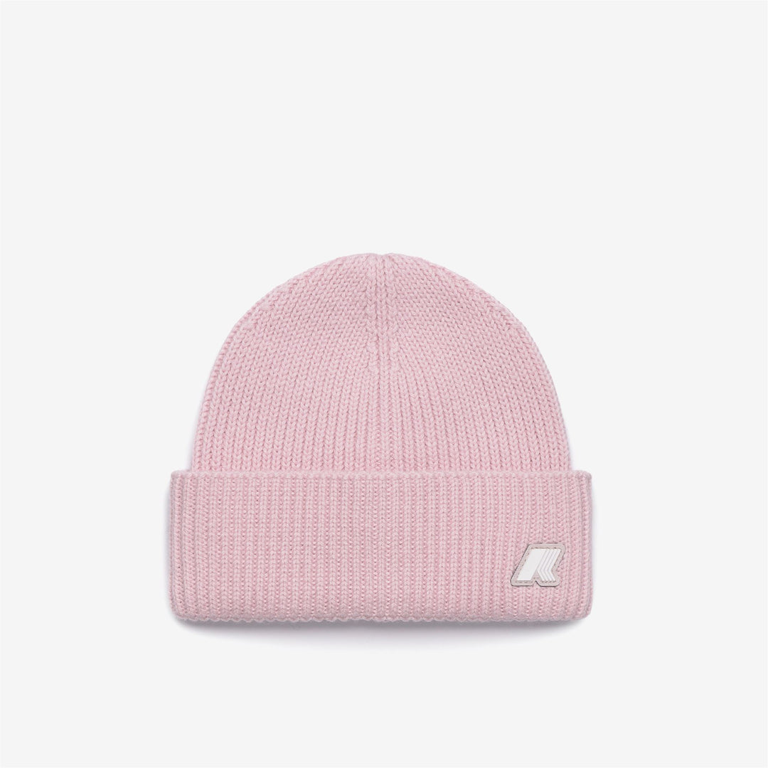 Cappello da neonati in lana con risvolto e logo 