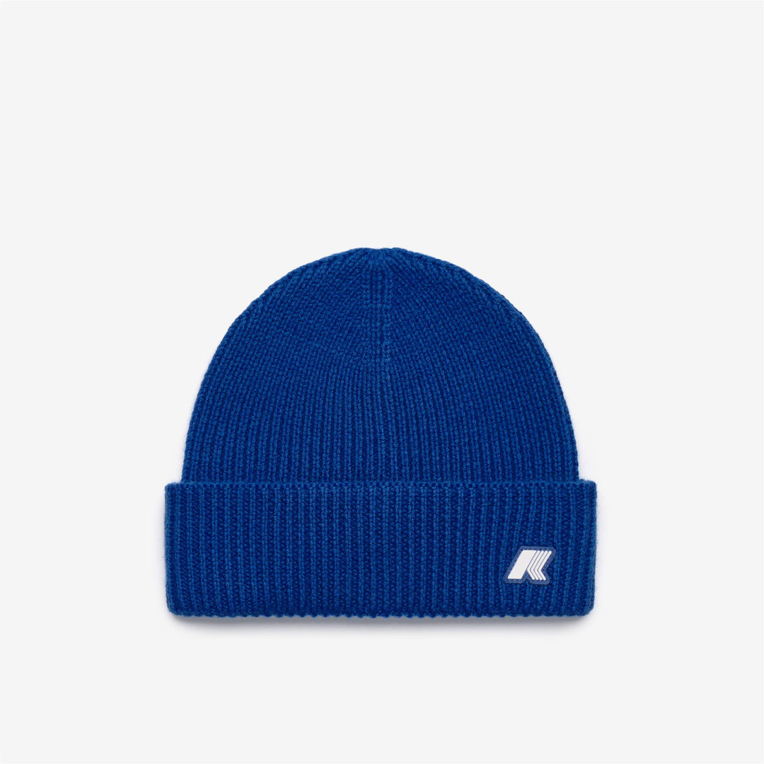Cappello da bambini Brice in lana con risvolto e logo 