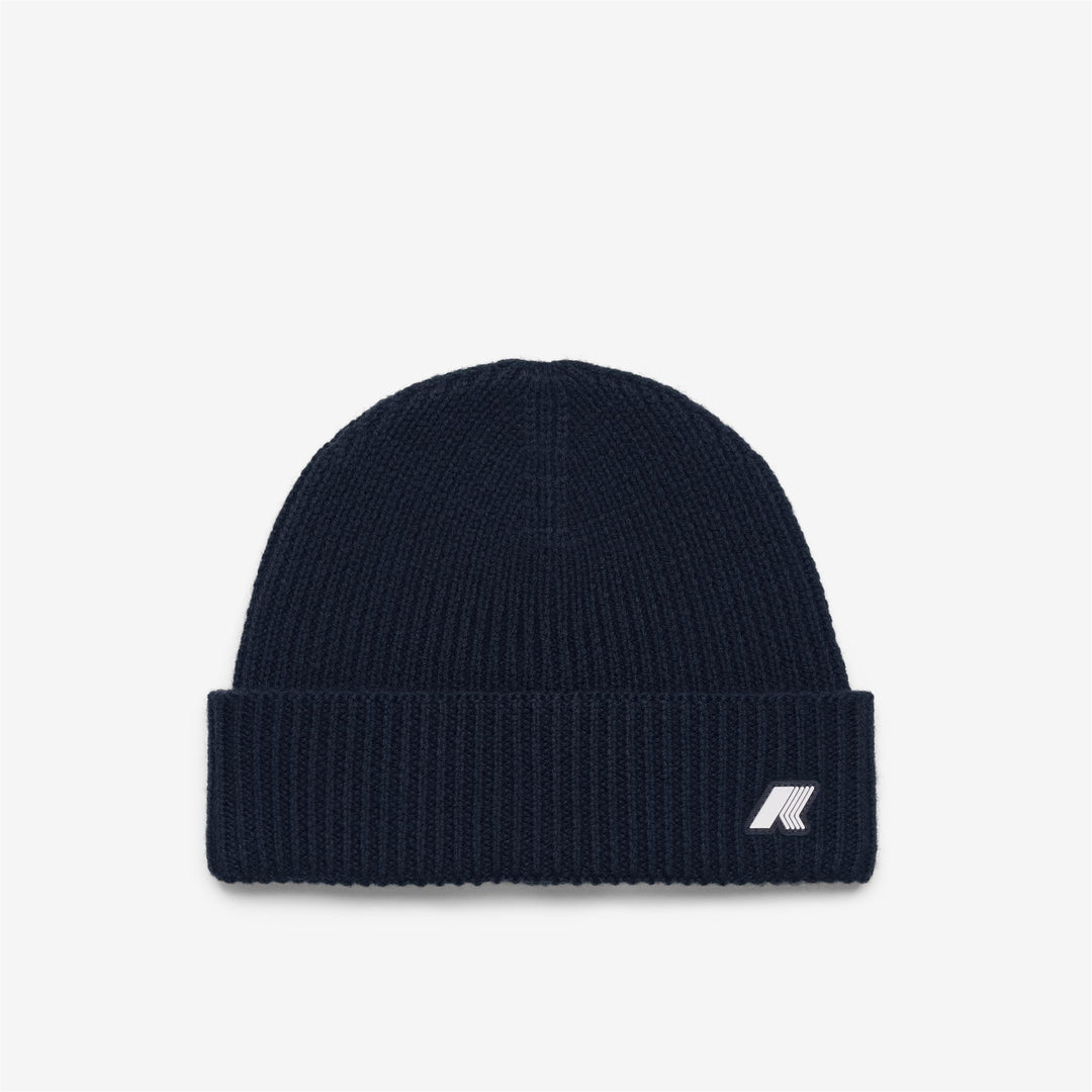 Cappello da bambini Brice in lana con risvolto e logo 