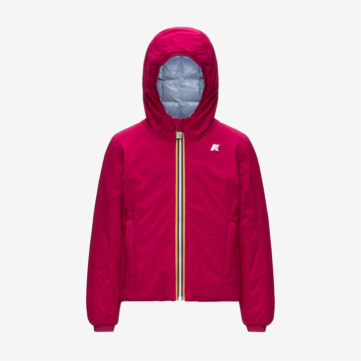 Giubbino da bambina Lily thermo reversibile imbottitura in piuma d&