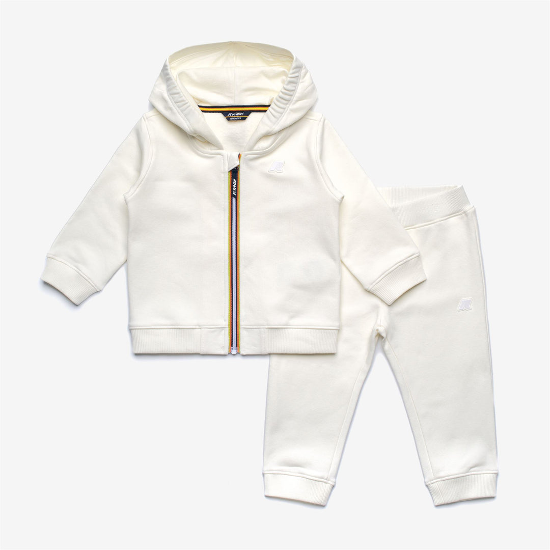 Tuta da neonati anthonielle full zip con logo 