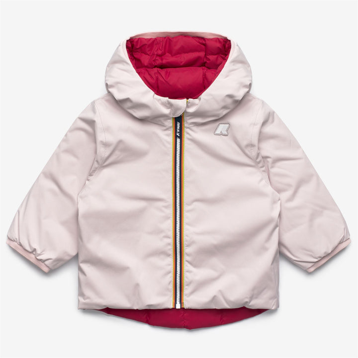 Giubbino da neonati Jack thermo reversibile in tessuto tecnico in imbottitura in piuma d&