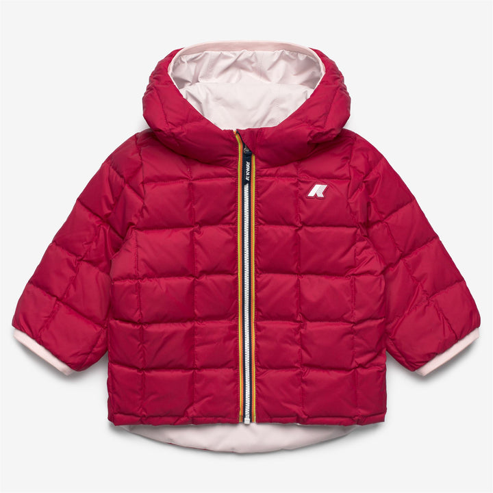 Giubbino da neonati Jack thermo reversibile in tessuto tecnico in imbottitura in piuma d&
