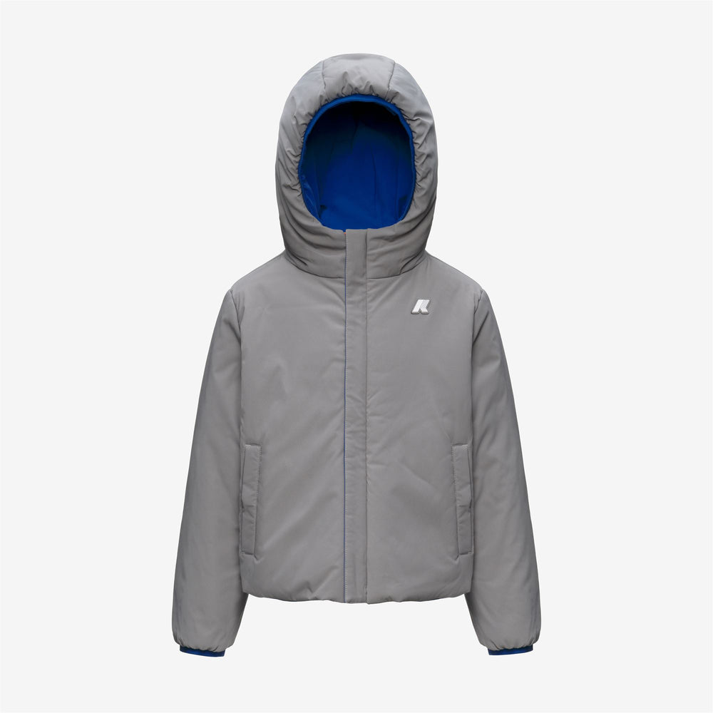 Giubbino da bambino jack warm reversibile tessuto tecnico con imbottitura in ecopiuma 