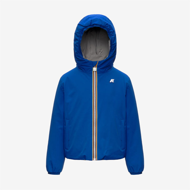 Giubbino da bambino jack warm reversibile tessuto tecnico con imbottitura in ecopiuma 