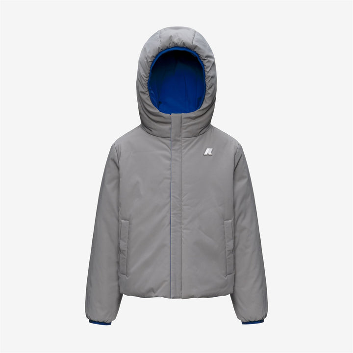 Giubbino da bambino jack warm reversibile tessuto tecnico con imbottitura in ecopiuma 