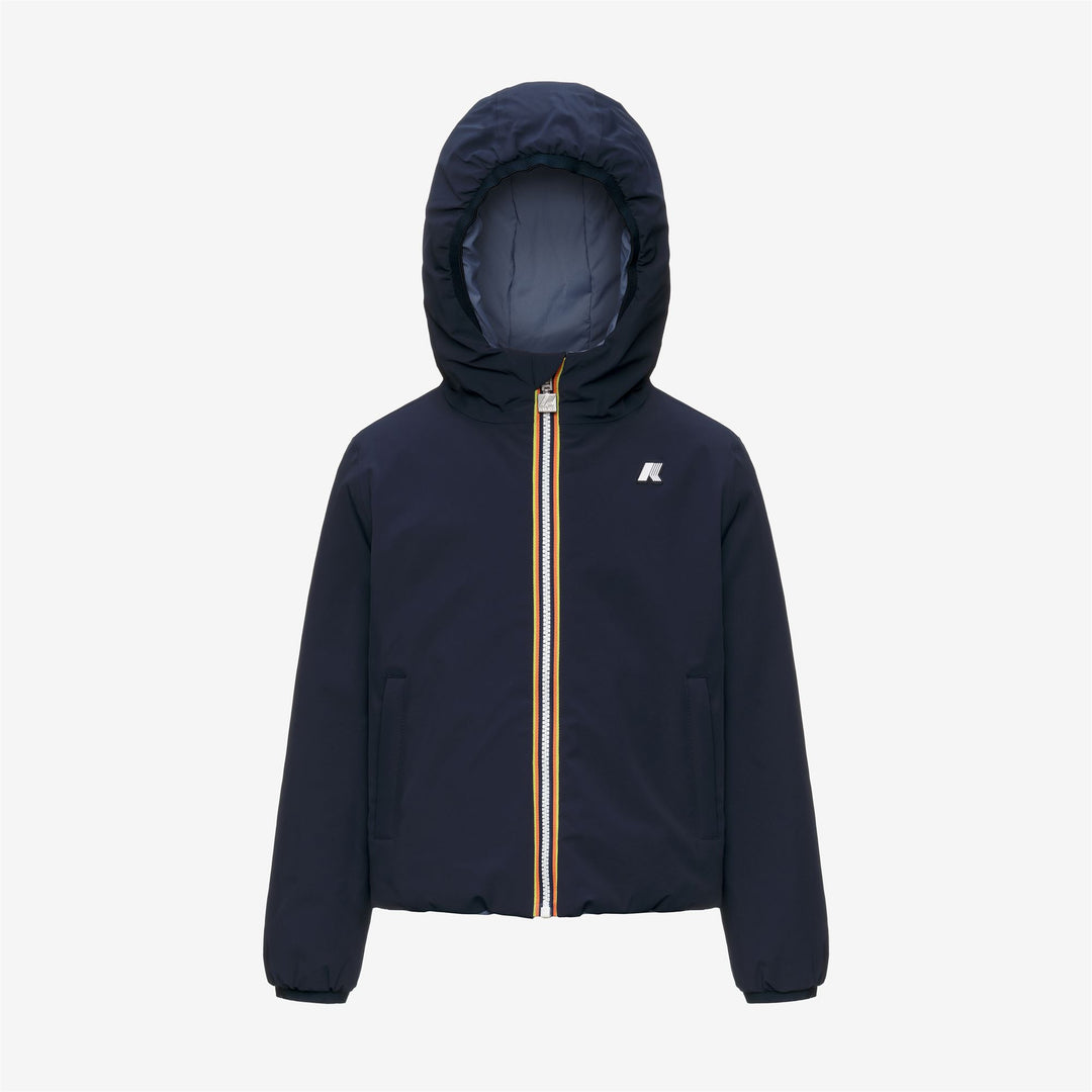 Giubbino da bambino jack warm reversibile tessuto tecnico con imbottitura in ecopiuma 