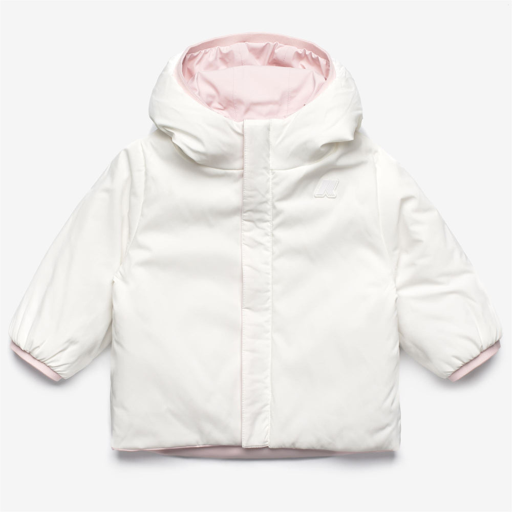 Giubbino da neonati jack warm reversibile in tessuto tecnico ed imbottitura in ecopiuma 