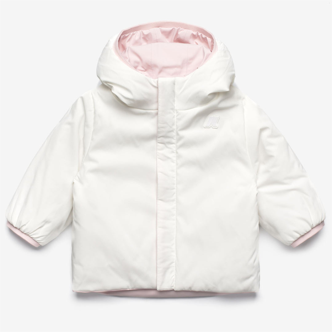 Giubbino da neonati jack warm reversibile in tessuto tecnico ed imbottitura in ecopiuma 