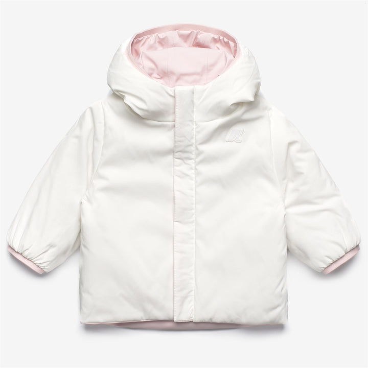 Giubbino da neonati jack warm reversibile in tessuto tecnico ed imbottitura in ecopiuma 