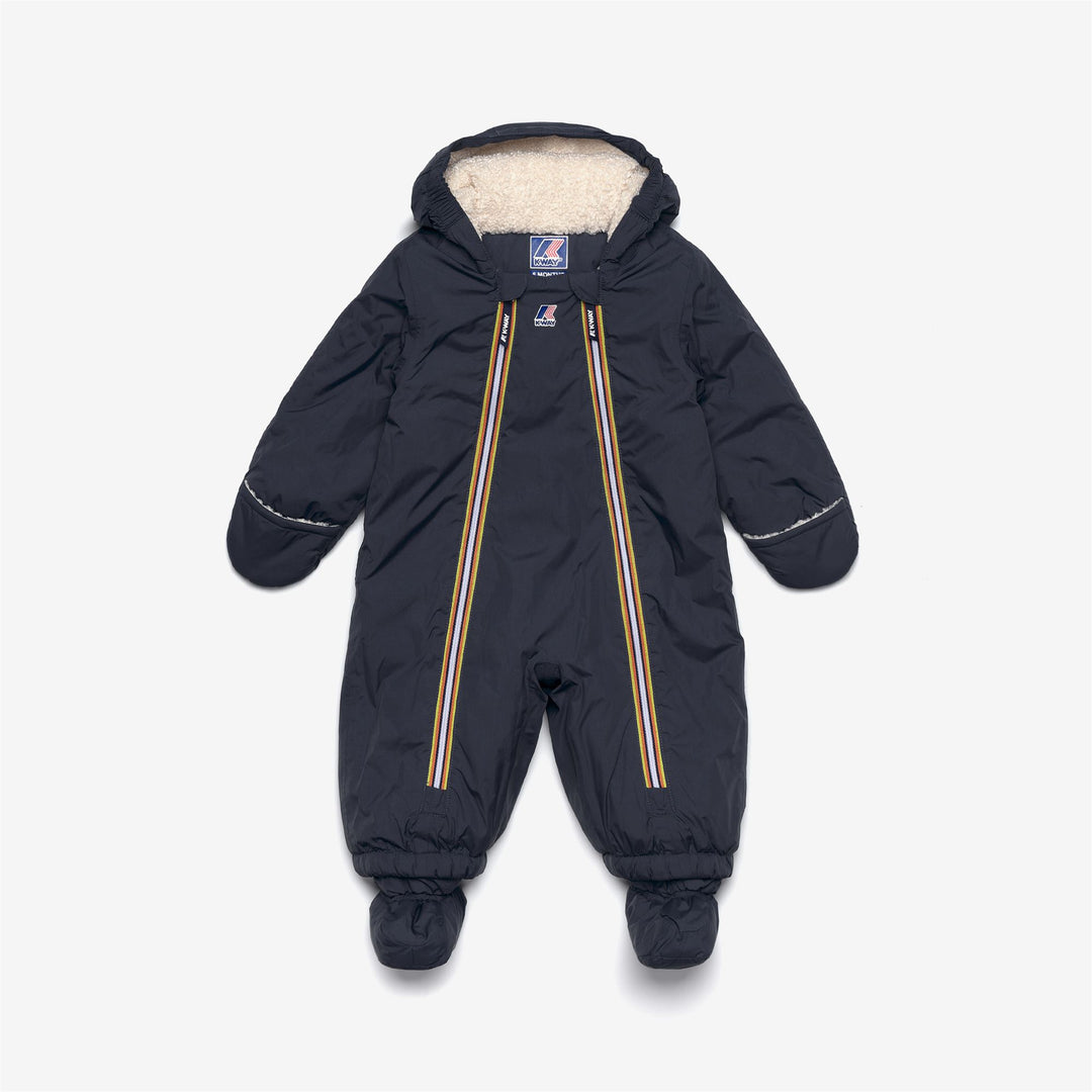 Tutone da neonati Snotty in tessuto tecnico con imbottitura in ecopelliccia effetto teddy 