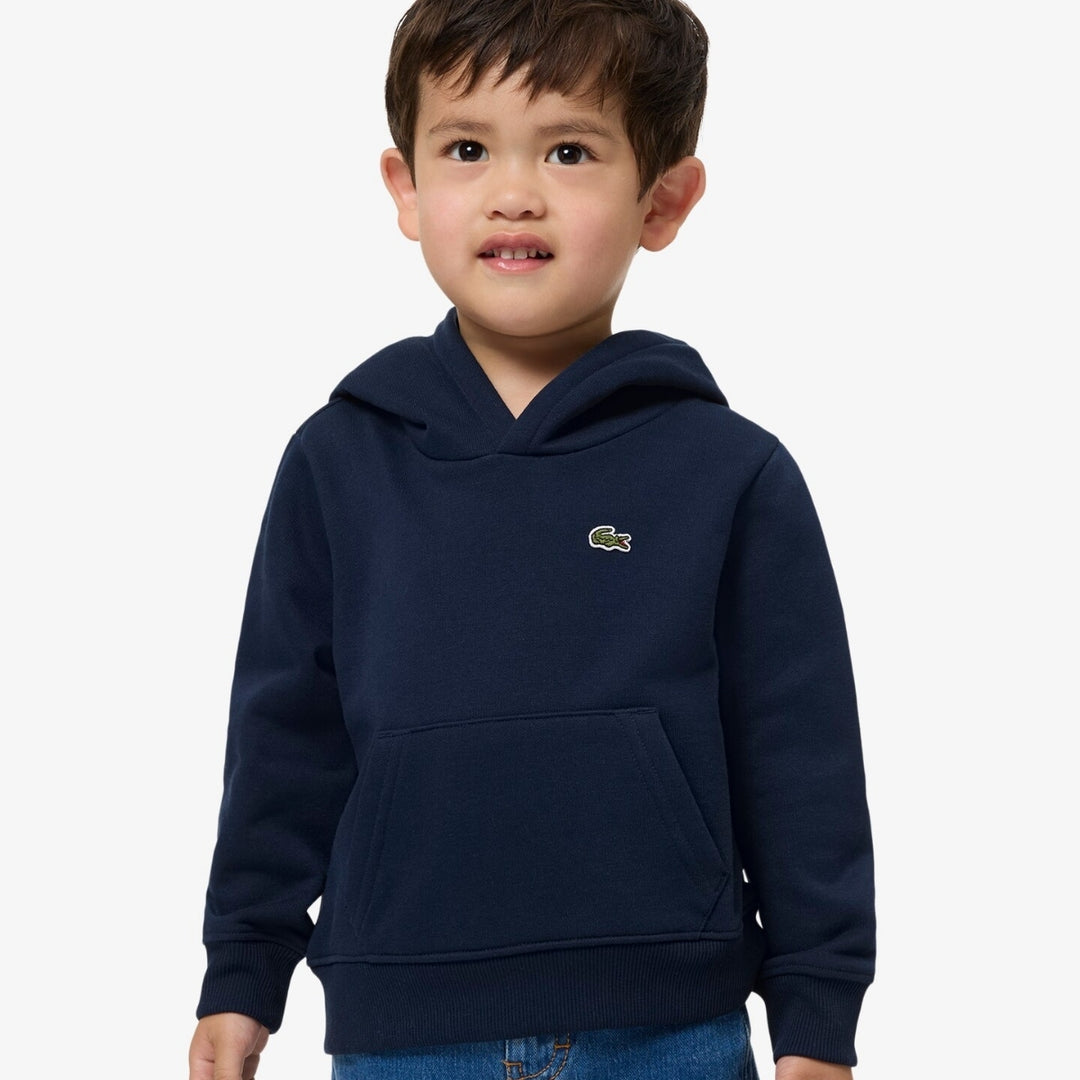 Felpa da bambino con cappuccio e logo 