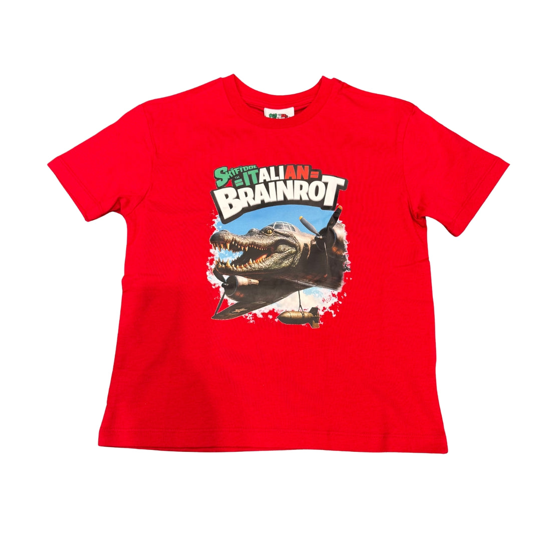 BRAINROT T-SHIRT BOMBARDINO COCODRILO