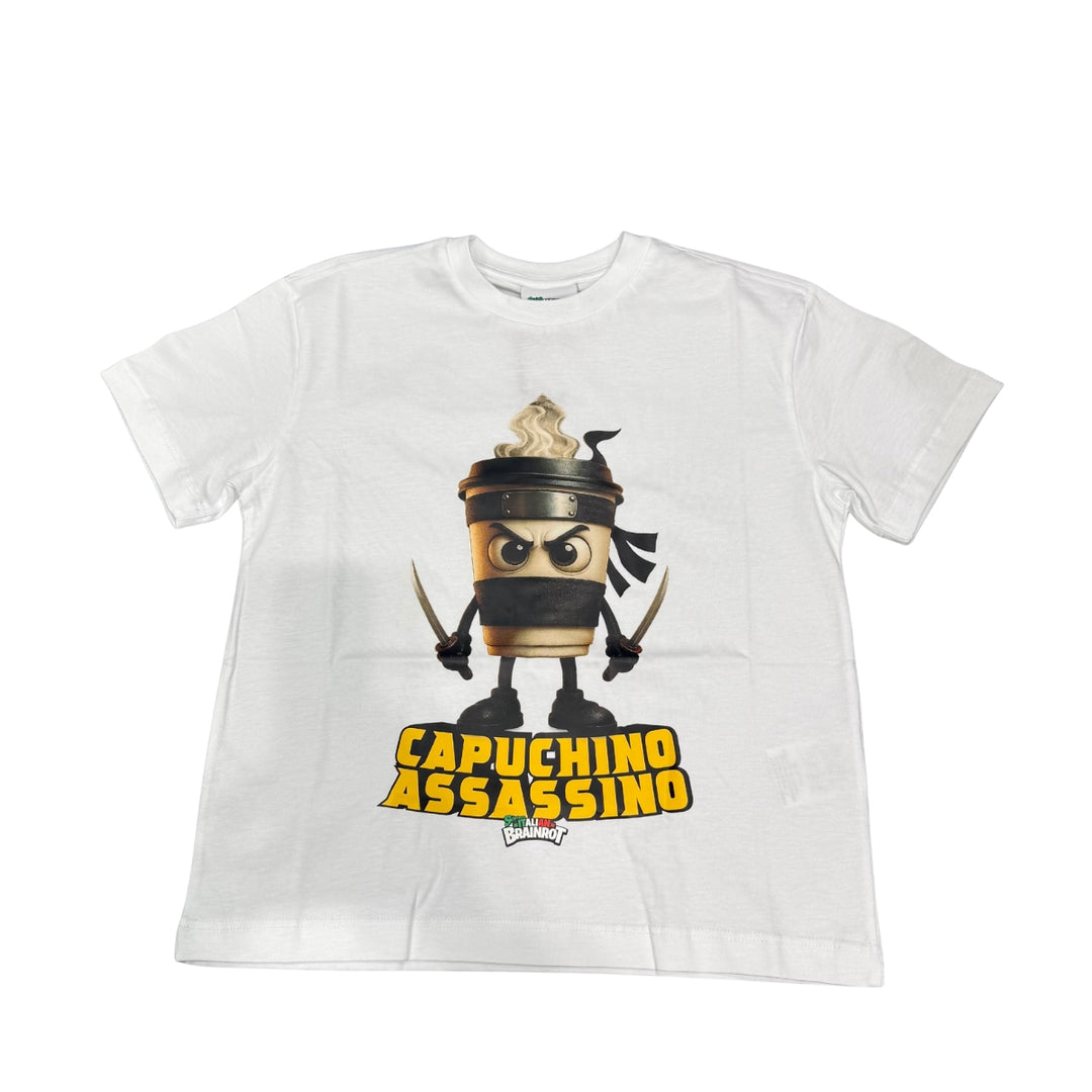 BRAINROT T-SHIRT CAPPUCCINO ASSASSINO