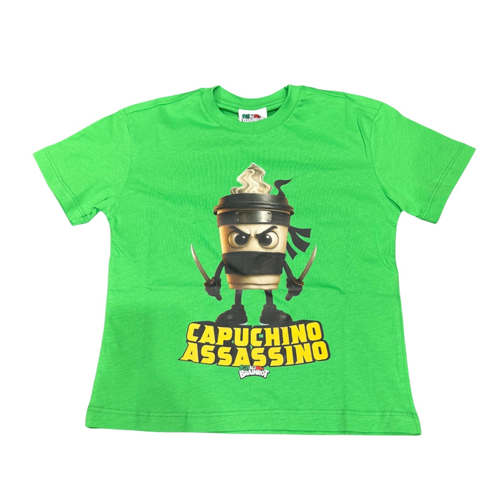 BRAINROT T-SHIRT CAPPUCCINO ASSASSINO