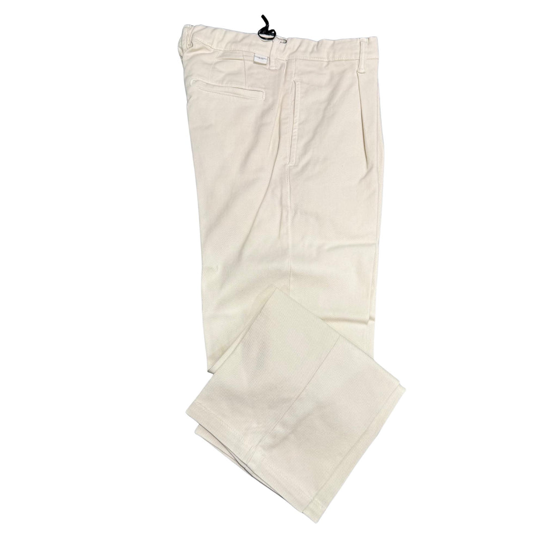 Pantalone da bambino tasca a filo in cotone comodo PP4116JBURRO PAOLO PECORA
