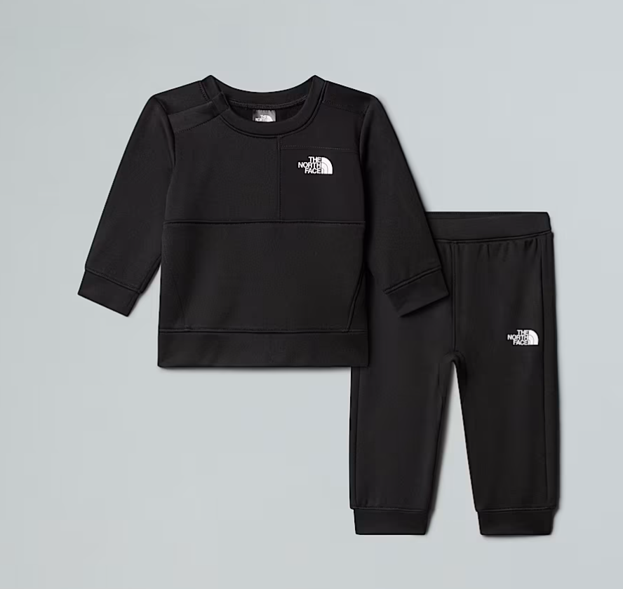 Tuta girocollo in felpa tecnica con logo TNF FLEECE SETNERO THE NORTH FACE