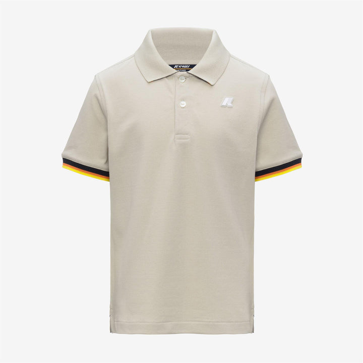 Polo da bambino Vincent in cotone piquet con logo K6126LWK634 K-WAY