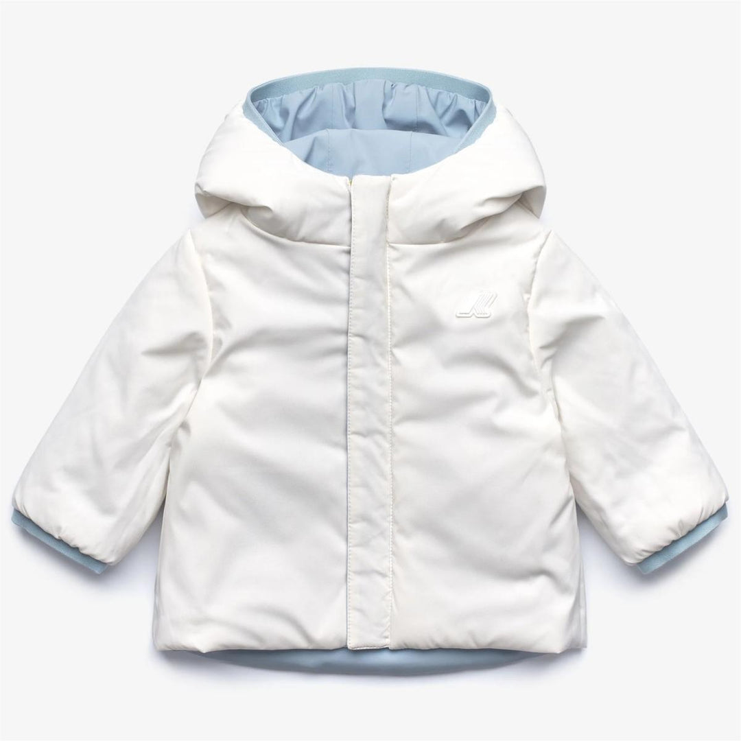 Giubbino Jack warm da neonato reversibile in tessuto tecnico con ecopiuma K71338WBBF K-WAY