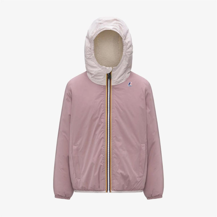 Giubbino unisex da bambino Claude orsetto in tessuto tecnico con imbottitura in ecopelliccia K7142TWJC02 K-WAY