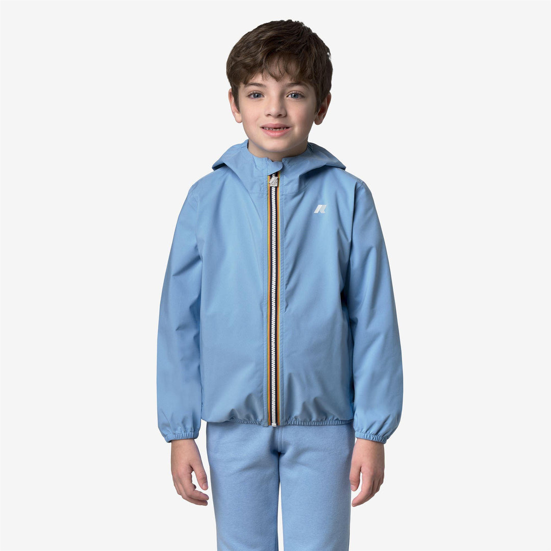 Giubbino da bambino Jack in tessuto tecnico stretch termosaldato K21371WJ356 K-WAY