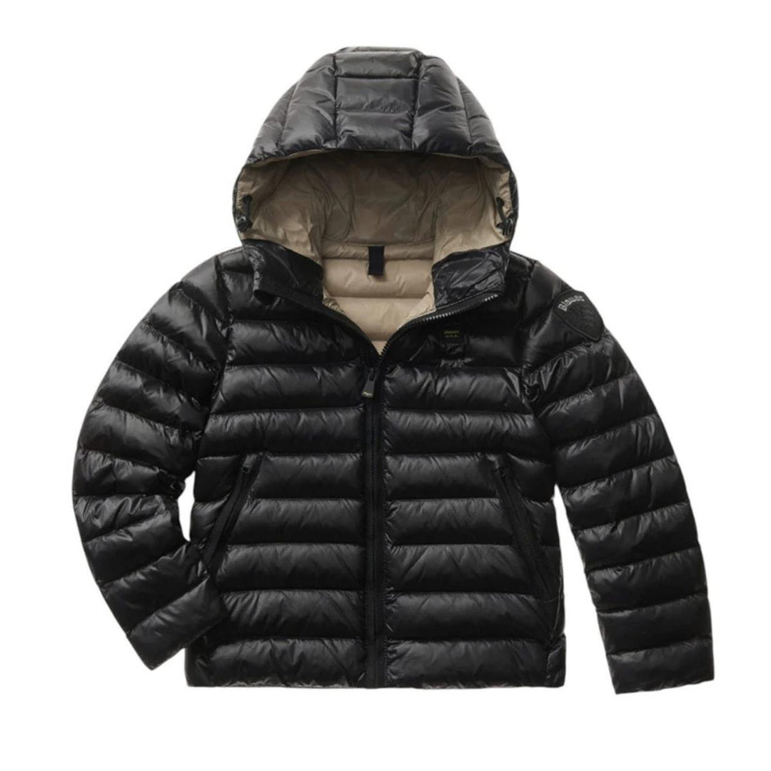 Giubbino in tecnico con imbottitura ecologica ADAMSJNERO BLAUER