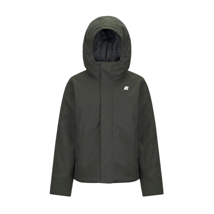 Giubbino da bambino Jacko Marmotta in tessuto tecnico con imbottitura in ecopelliccia K1128FWJAL7 K-WAY