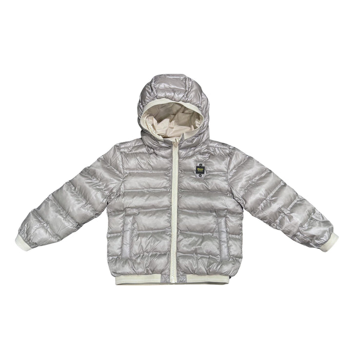 Giubbino reversibile con imbottitura in piuma ecologica DONALDKAVENAGRIGIO BLAUER