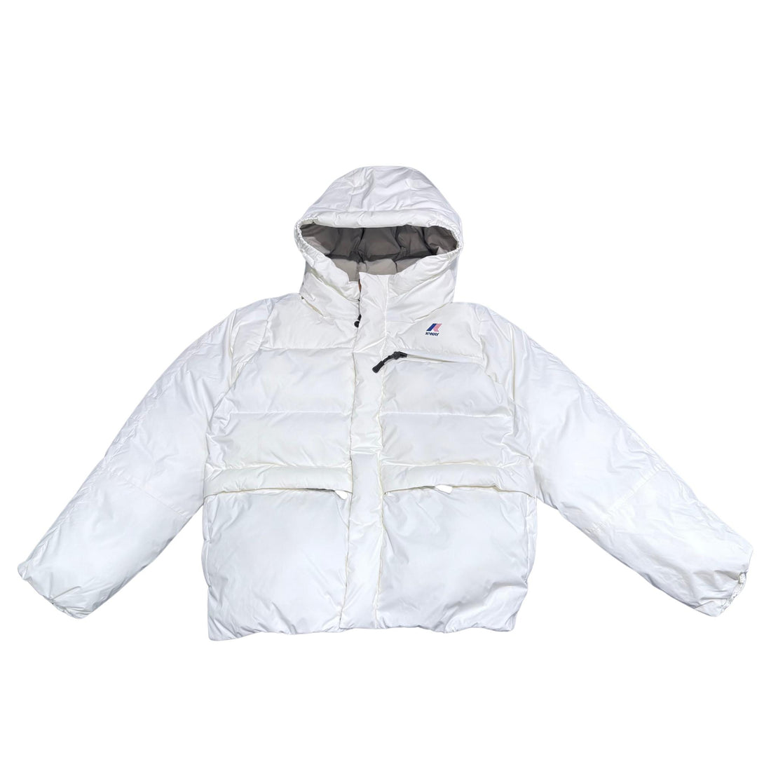 Giubbino unisex da bambini Le vrai Aurele vestibilità comoda in tessuto tecnico e imbottitura in ecopiuma K6141CWJX42 K-WAY