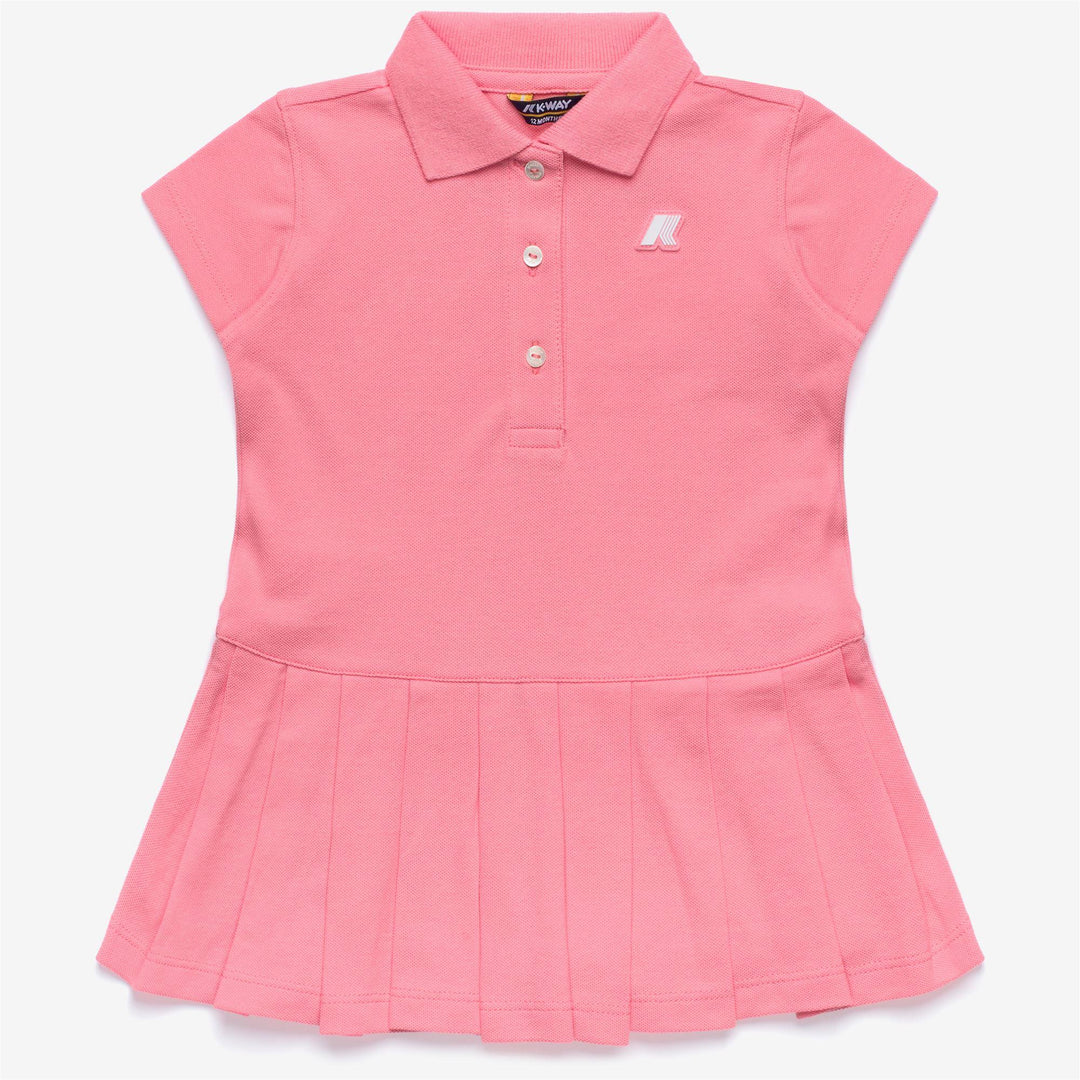 Abito da neonata dollie in cotone piquet a polo K81151TWQ28 K-WAY