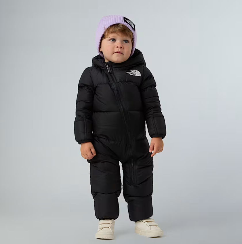 Eskimo in piuma d'oca con zip e cappuccio NUPTSE ONE PIECENERO THE NORTH FACE