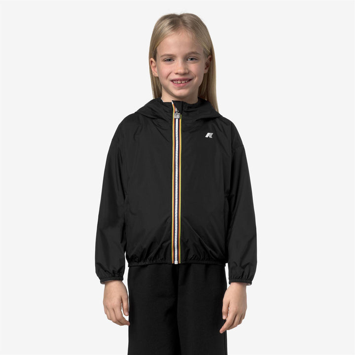 Giubbino da bambina laurette reversibile in tessuto tecnico traspirante K41337WJAL7 K-WAY