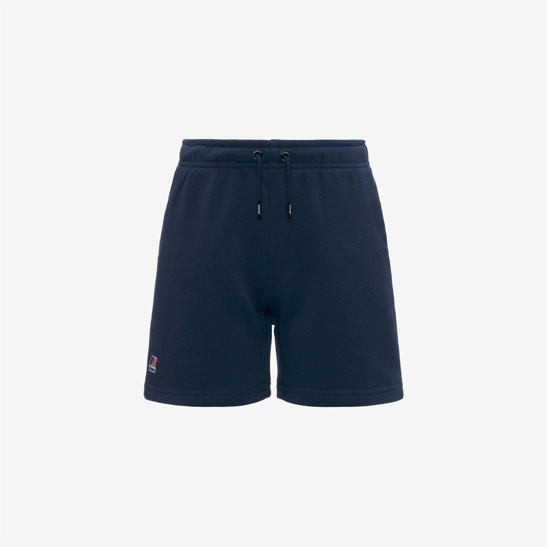 Bermuda da bambino Dorian in cotone garzato con logo K71434WKB67 K-WAY