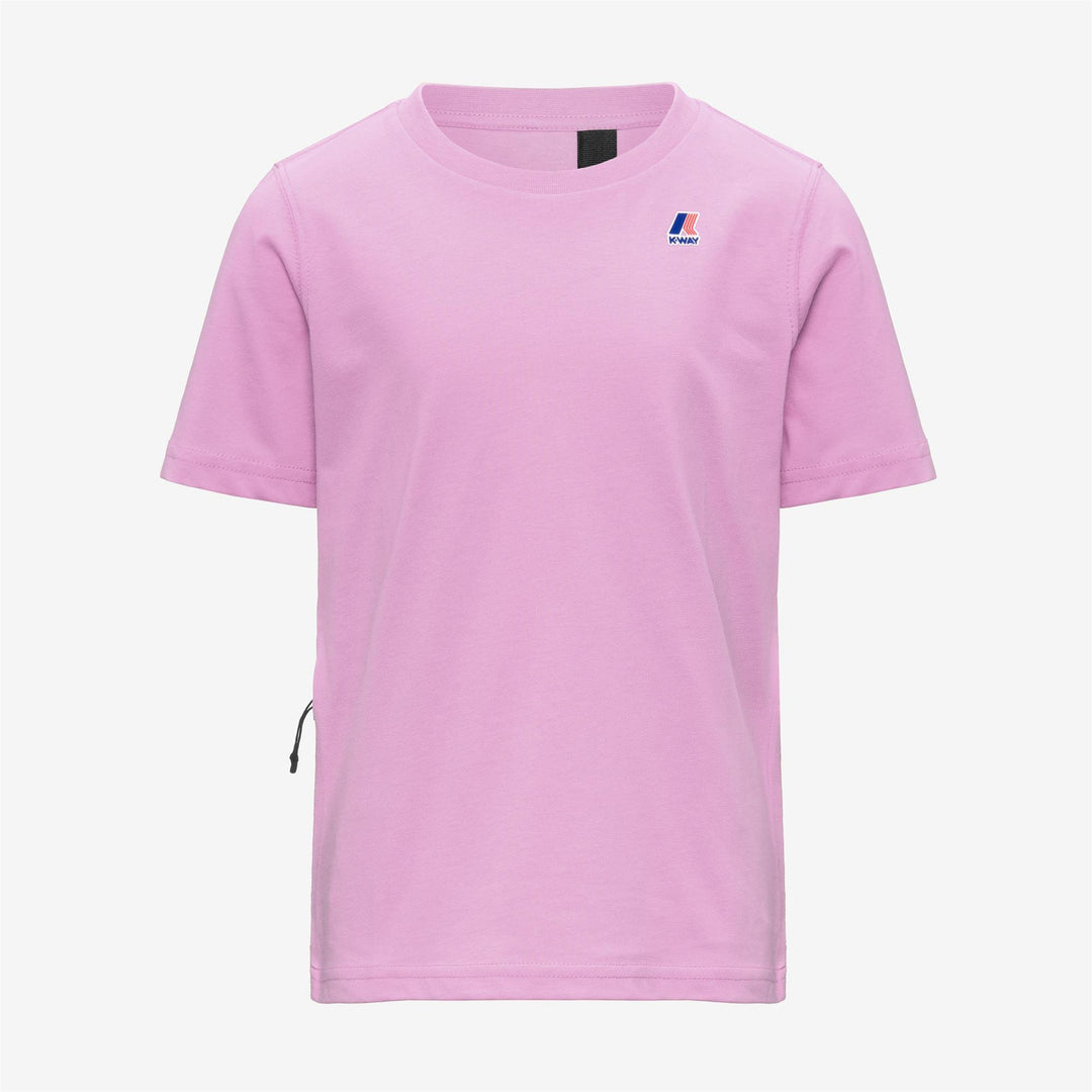T-shirt da bambini Leonide in cotone con logo basic K7133YWV18 K-WAY
