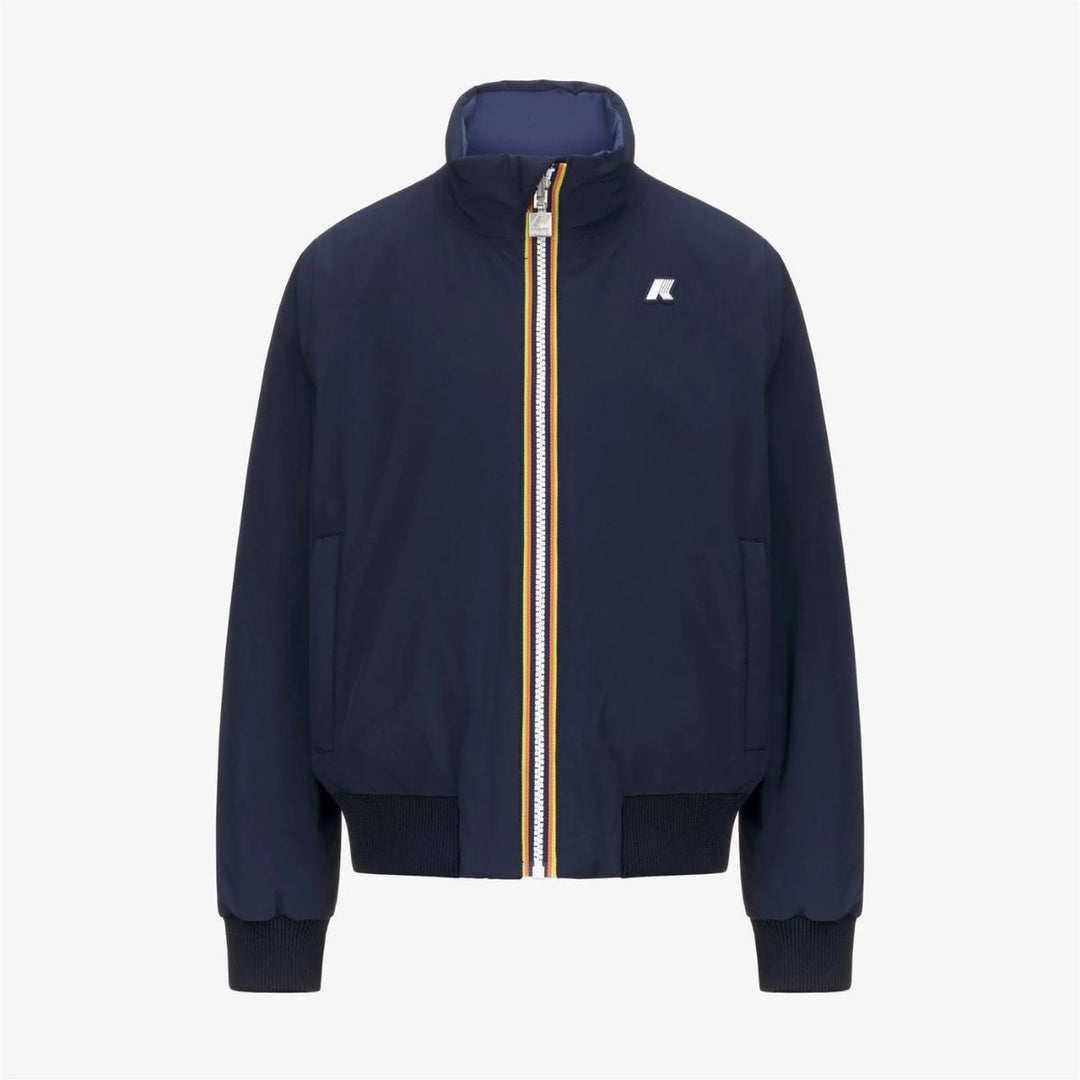 Giubbino da bambino Arsene warm reversibile a bomber in tessuto tecnico con imbottitura in ecopiuma K2124XWJB0S K-WAY