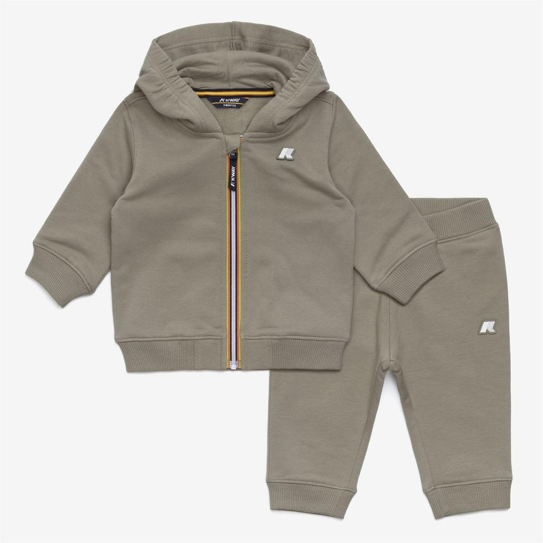 Tuta da neonato Anthonielle con felpa full zip e cappuccio K6123VW633 K-WAY