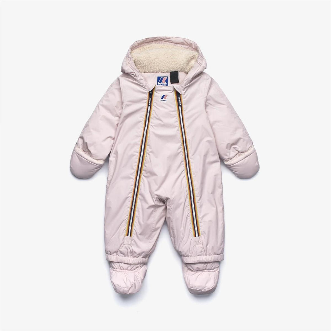 Tuta intera da neonato Snotty orsetto full zip con interno in ecopelliccia K8134PWW7G K-WAY