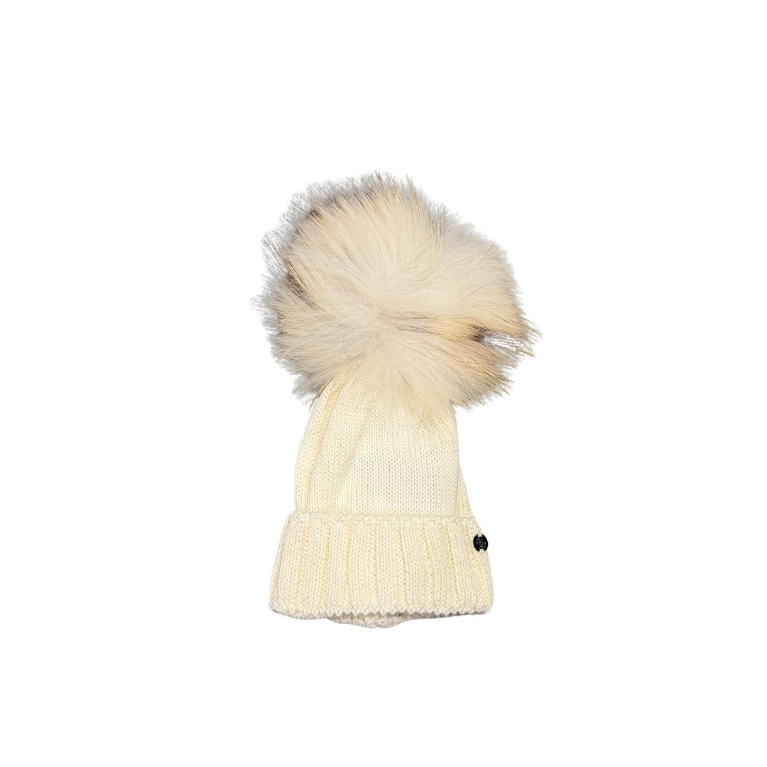 Cappello da bambini misto lana con ponpon originale in Murmasky CT3443APANNA GIO HIGUAMY